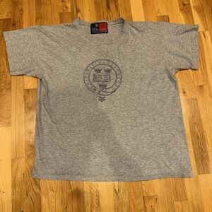 VINTAGE Oxford University T Shirt 3XL Grays/NavyCampus Stores Made in UK England